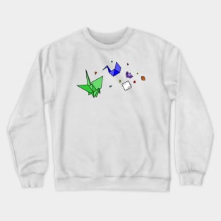 Origami Transformation Crewneck Sweatshirt